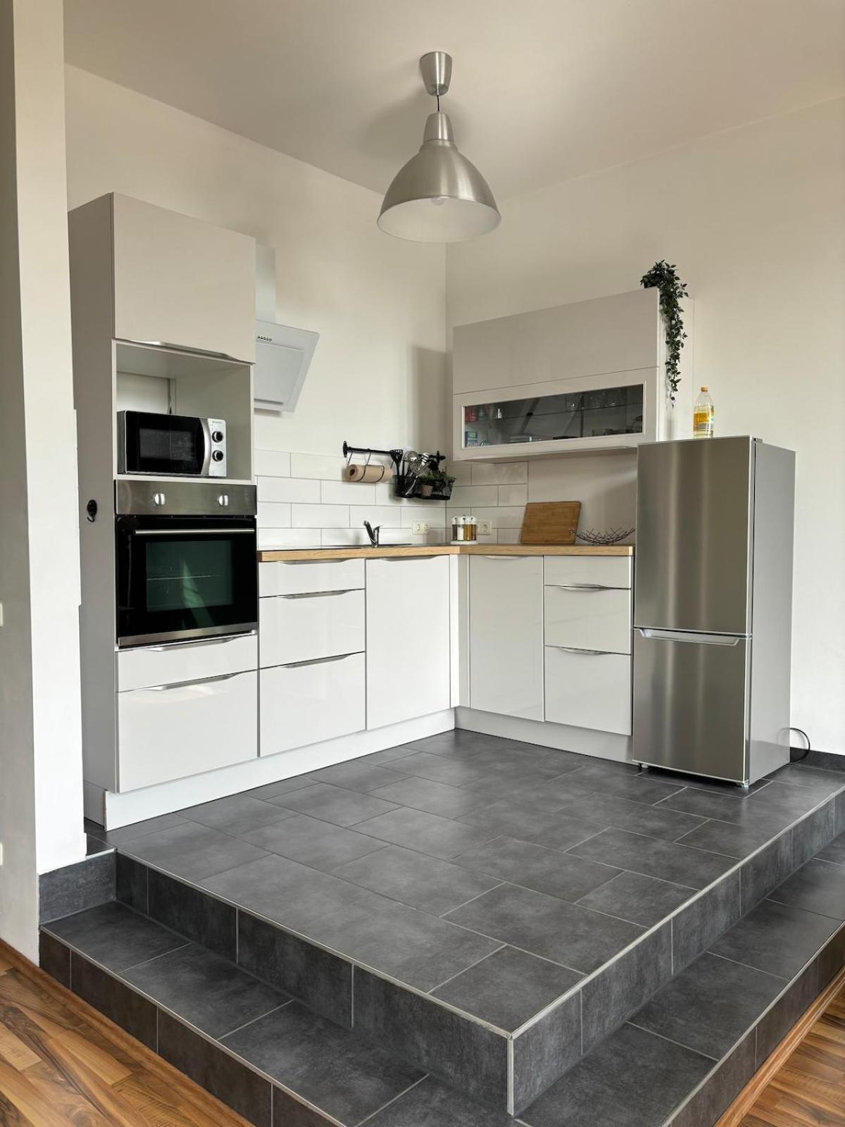 Stilvolles Loft Mit Kostenlosem Fahrrad Magdebourg Extérieur photo